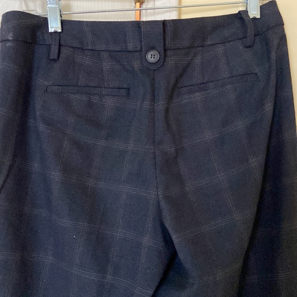 Talbots windowpane wool/Blend pants - Picture 4 of 7